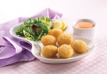 Image of COM: Scallop Breaded 16-26 ct. - 2 x 1.13 Kilos